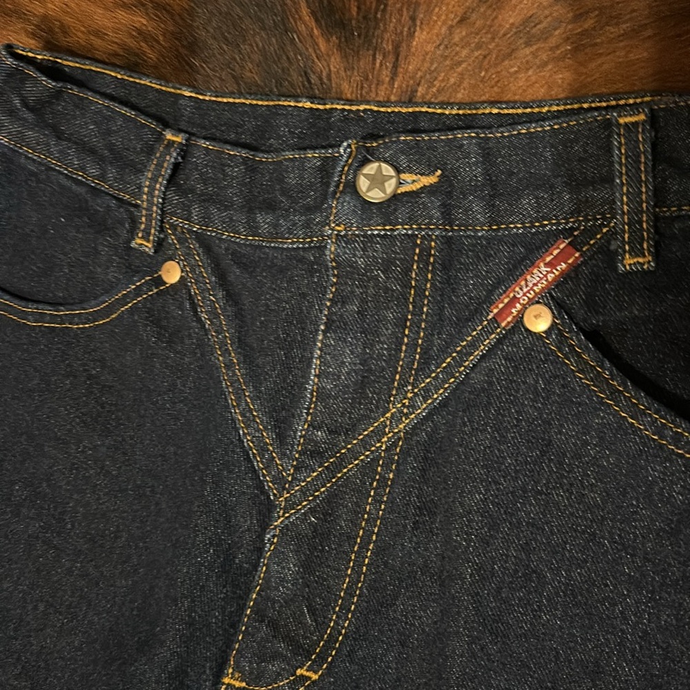 Duluth Trading Co Women's High Rise Jeans - Deep Indigo